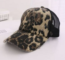 Load image into Gallery viewer, Messy Bun Snapback Trucker Cap (colors available)