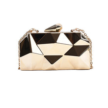 Load image into Gallery viewer, Geometric Evening Clutch Bag (colors available)
