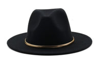 Golden Belt Fedora (colors available)