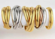 Omega Interlocking Flexible Bangles