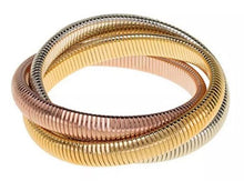 Load image into Gallery viewer, Omega Interlocking Flexible Bangles
