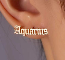 Load image into Gallery viewer, Zodiac Earrings
